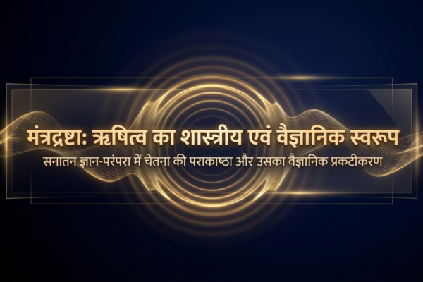 ऋषित्व का शास्त्रीय एवं वैज्ञानिक स्वरूप: एक प्रामाणिक विवेचन