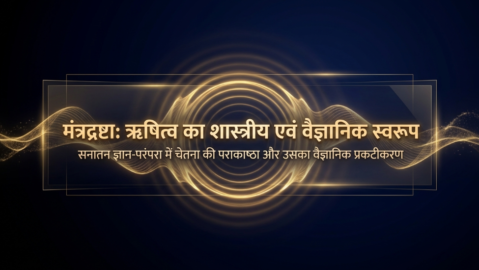 ऋषित्व का शास्त्रीय एवं वैज्ञानिक स्वरूप: एक प्रामाणिक विवेचन