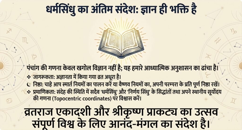 निष्कर्ष एवं धर्मशास्त्रीय महाशंखध्वनि